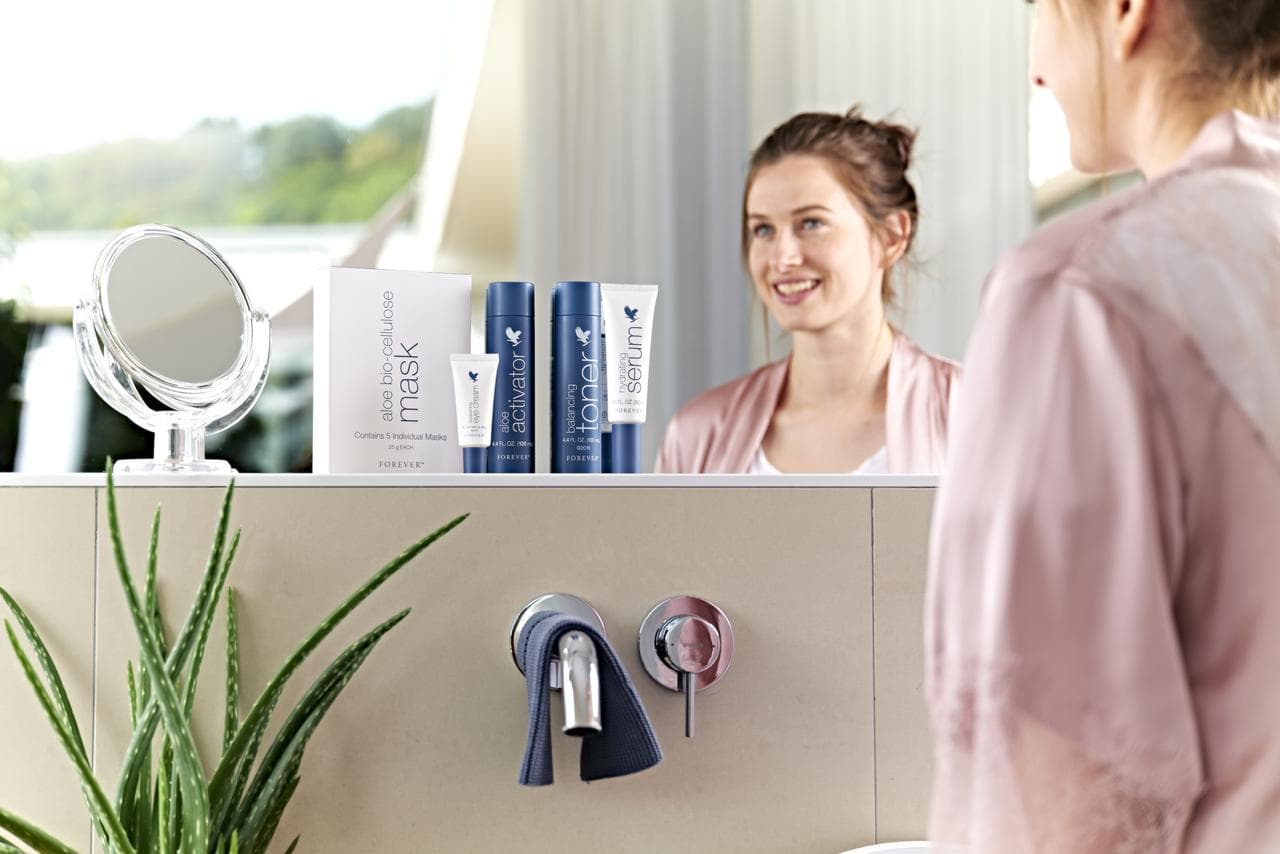 Sanfte Hautpflege mit hochwertigem Aloe Vera Gel