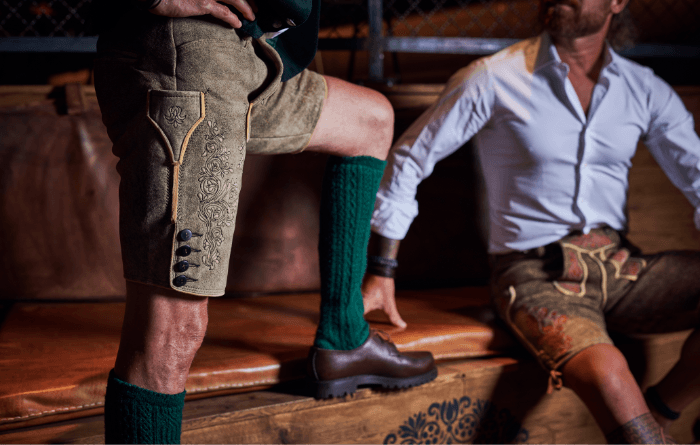 Maßgefertigte Hirschlederhosen