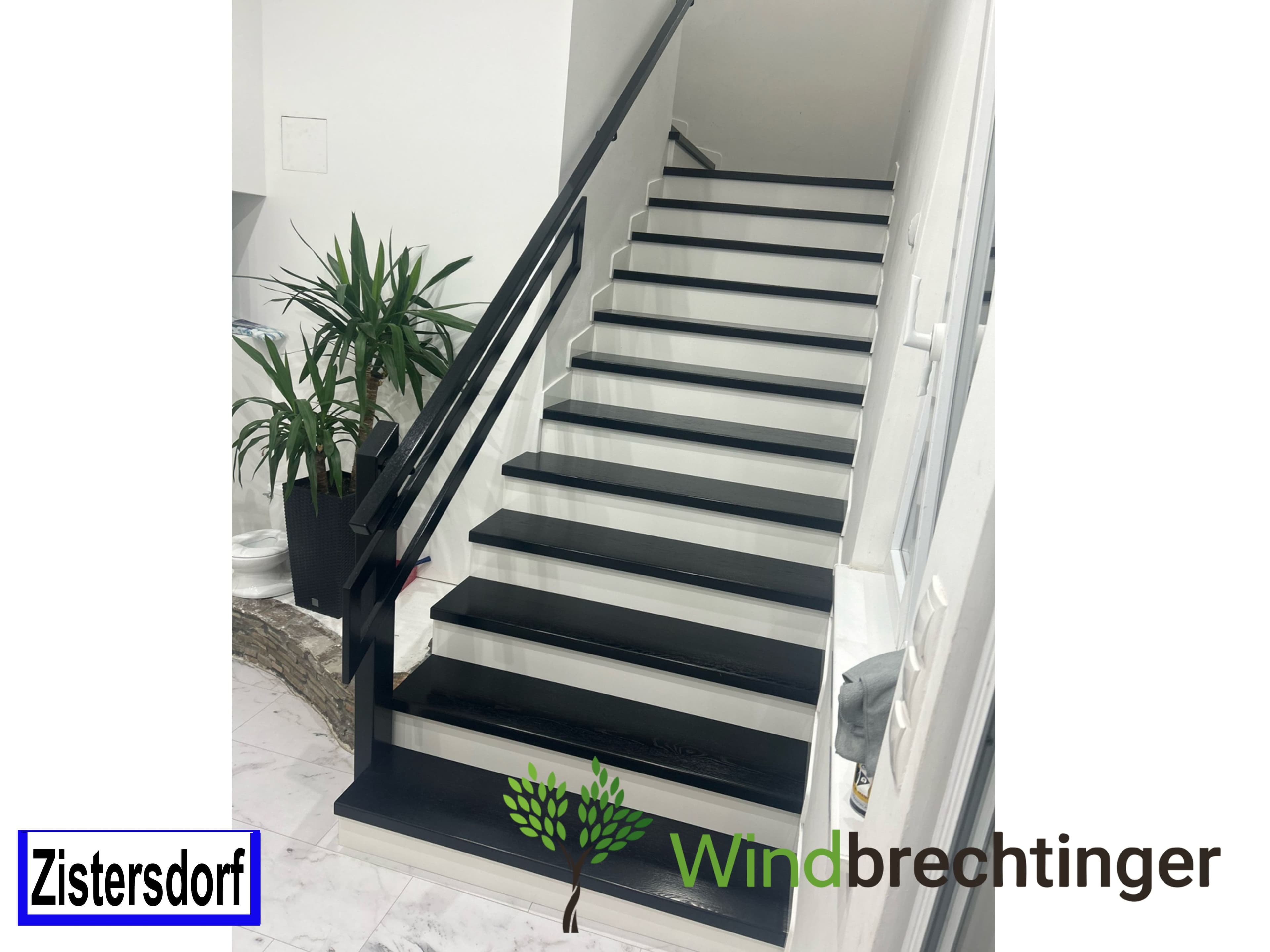 Windbrechtinger  Stiegen Zistersdorf Stiegenverkleidung Handlauf