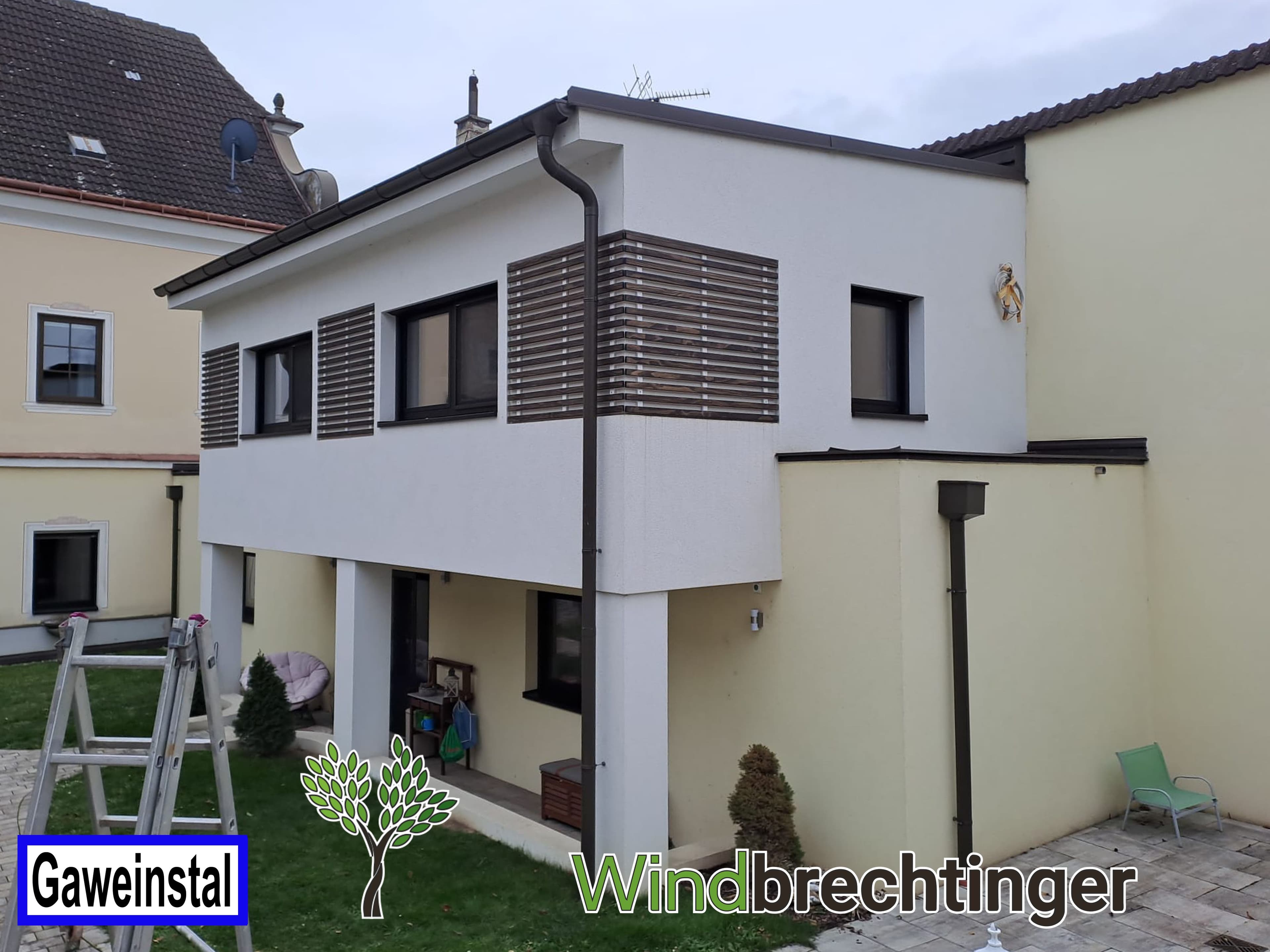 Wandverkleidung aus Accoya-Holz Gaweinsatal expoya Wien