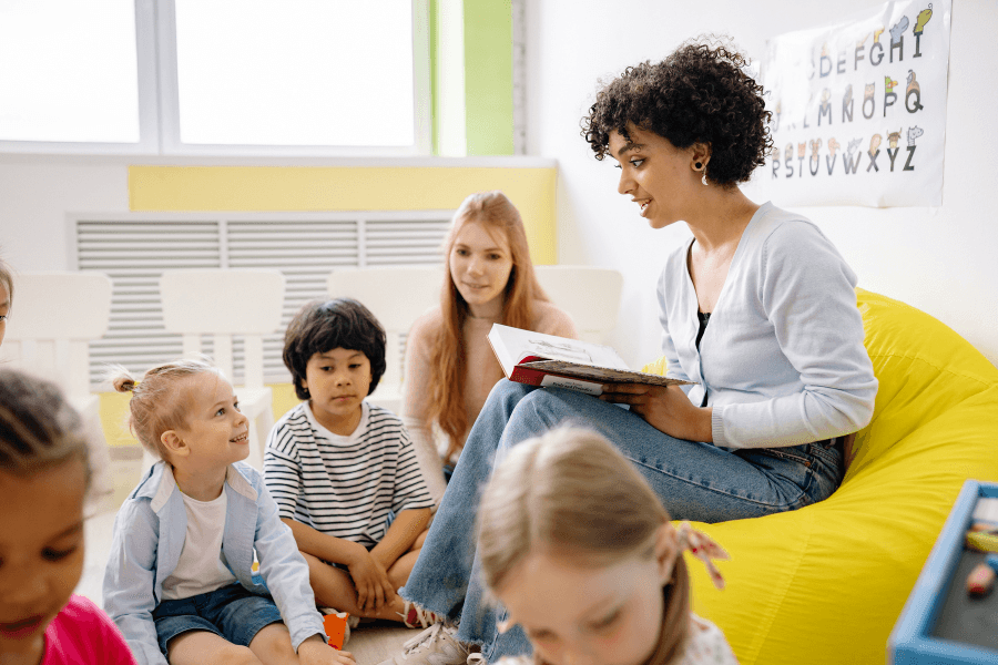 Buchausstellung für Kindergärten