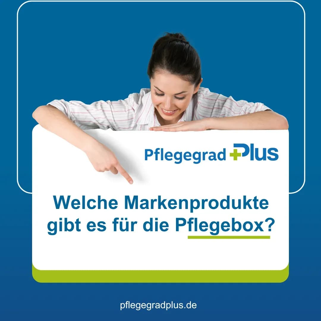 Pflegebox mit Markenpflegeprodukten von Hartmann, Seni und Schülke – kostenlos für Pflegebedürftige mit Pflegegrad