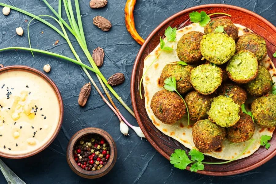Saisonale vegane Gerichte