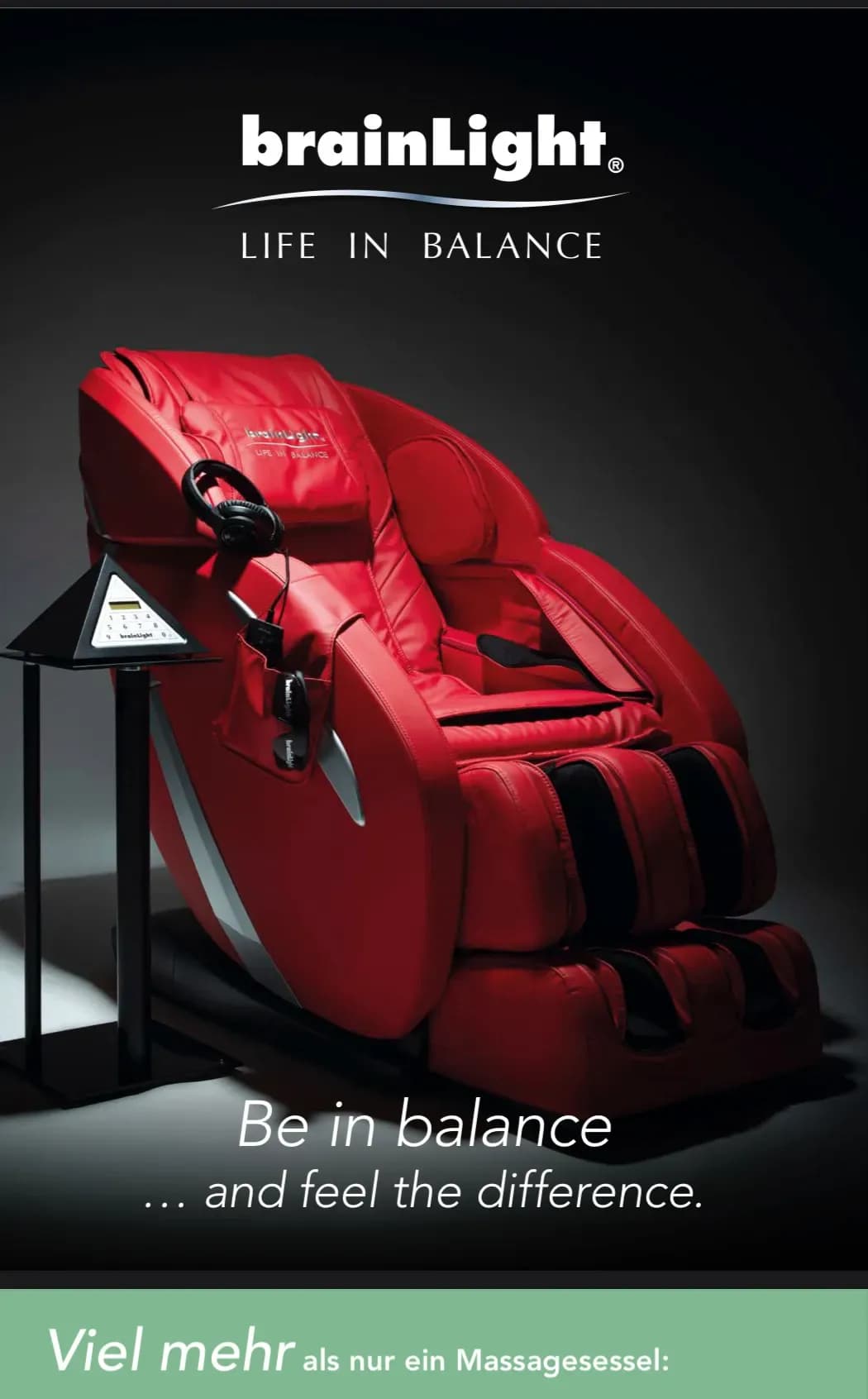 BrainLight Massage Sessel