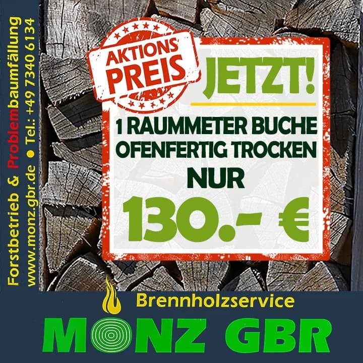 Brennholz mit Lieferung Herbrechtingen