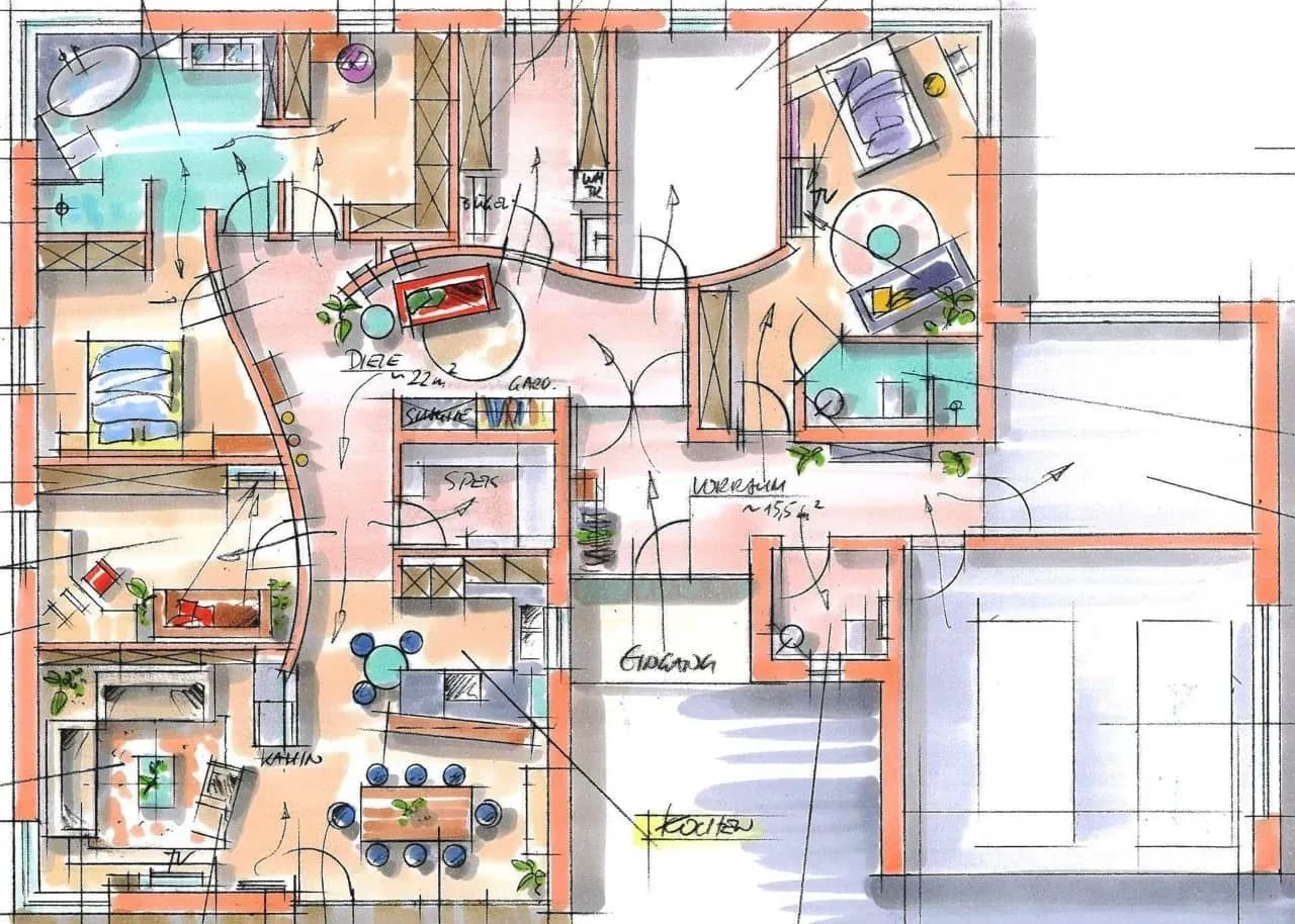 Der perfekte Grundriss – Wie viel Platz brauchen Sie wirklich?