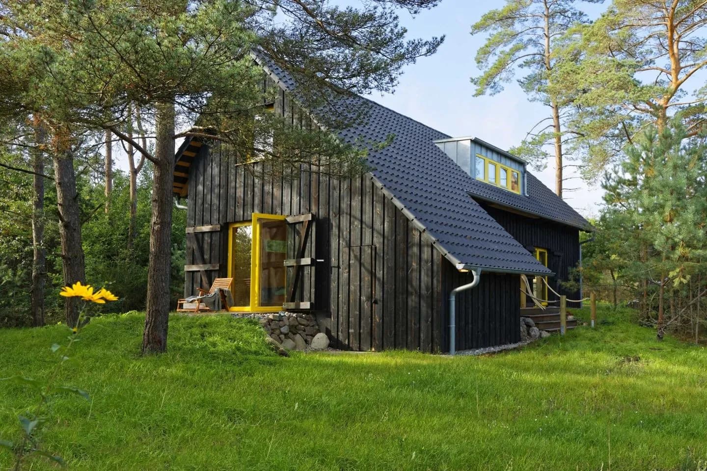 Ferienhaus Tramontana in Loddin auf Usedom – Meer, Wald und Achterwasser
