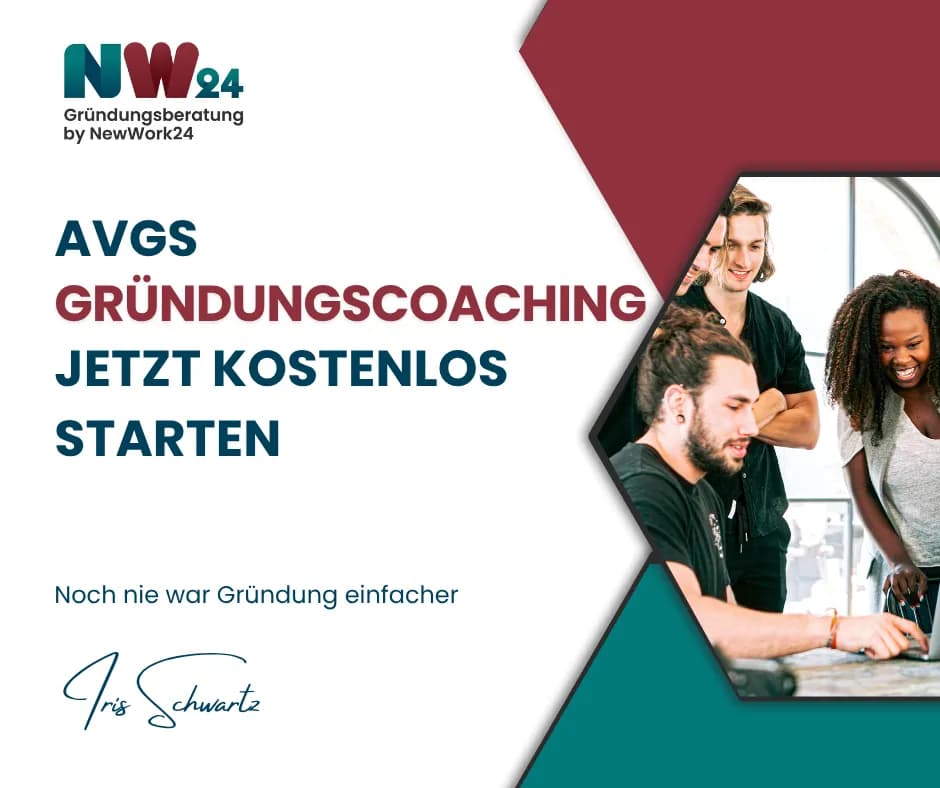 AVGS Gründungscoaching jetzt kostenlos starten
