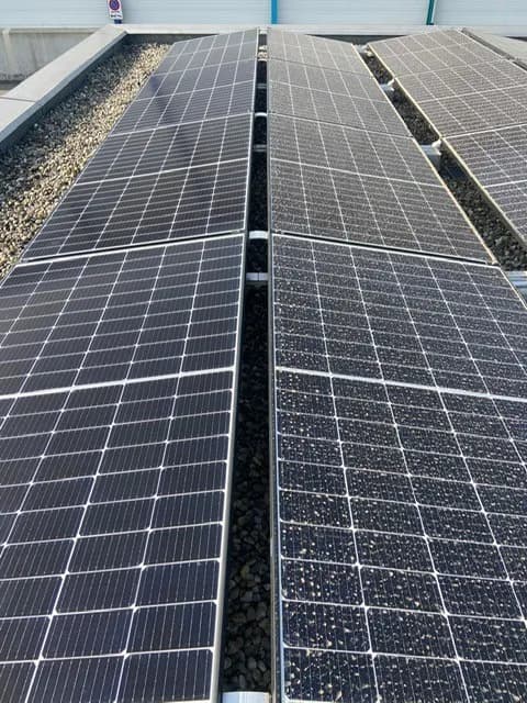 Reinigung Solaranlage