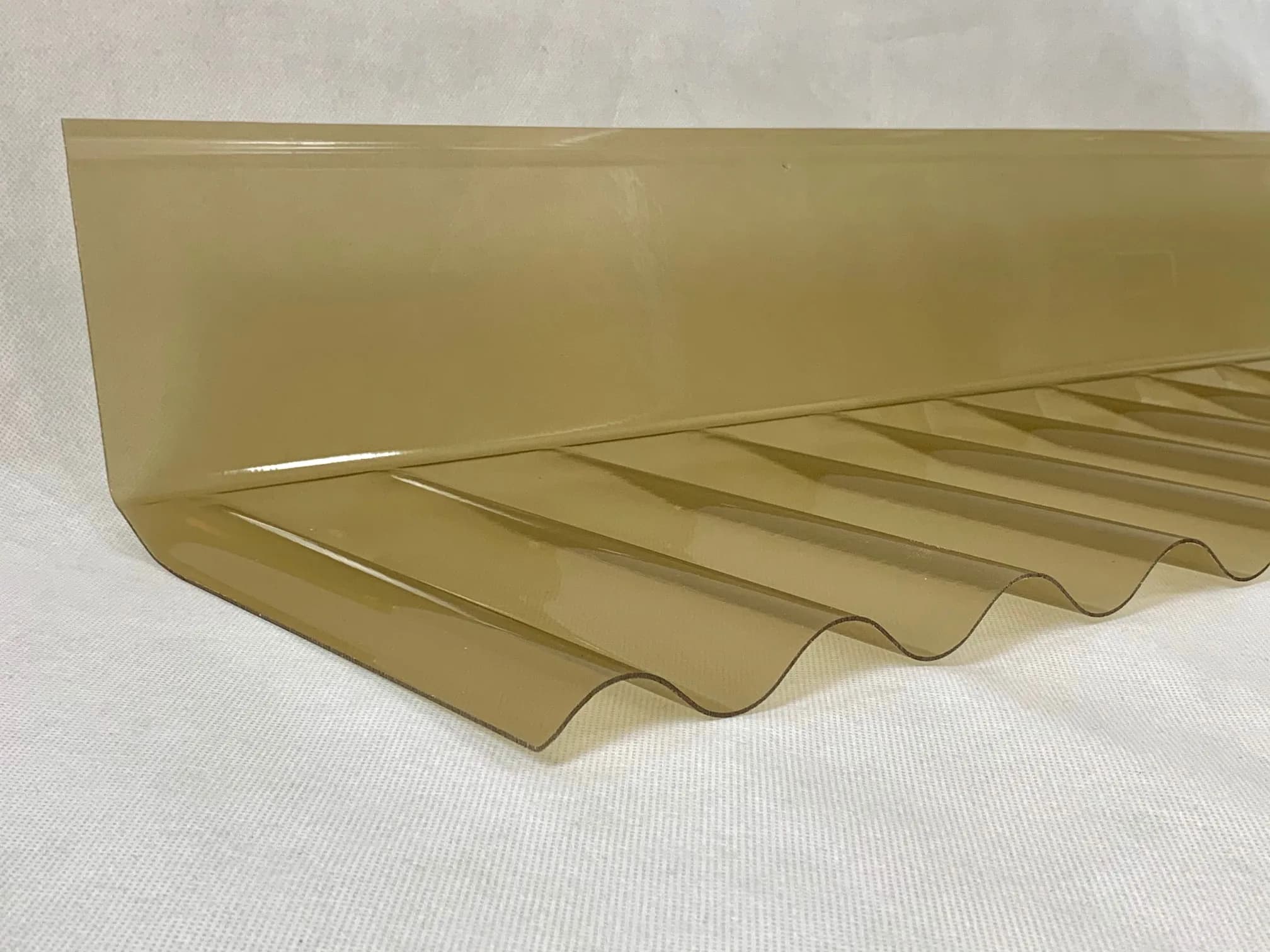 PVC Wandanschluss Sinuswelle zur Abdichtung von Terrassendach