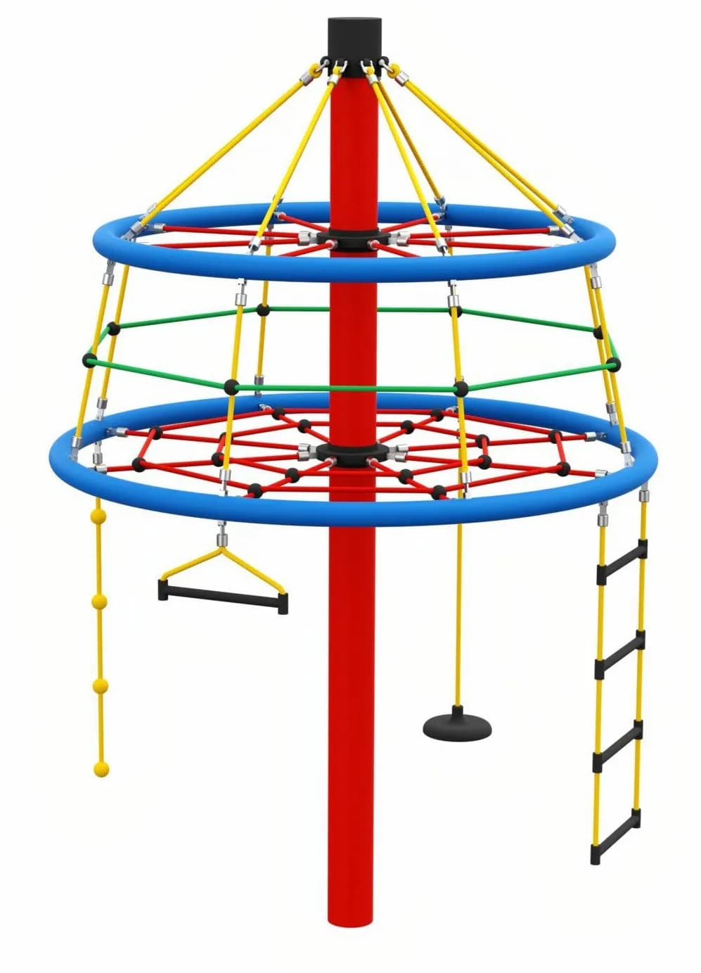Drehbare Klettertürme - purer Spielspaß für Klein und Groß!