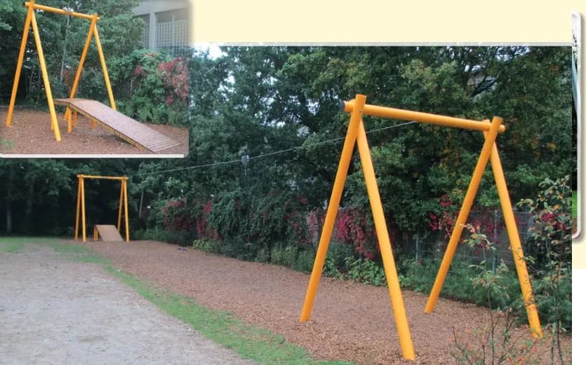 Spielgeräte aus Holz