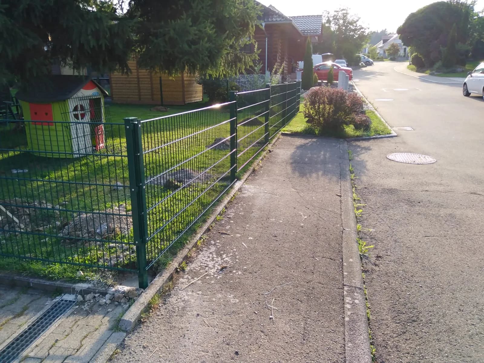 Was kostet ein Doppelstabmattenzaun pro Meter?