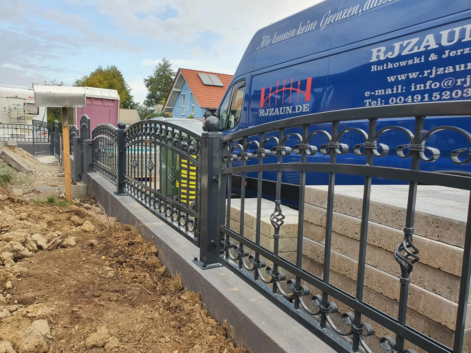 Gartenzaun Ideen modern und günstig.