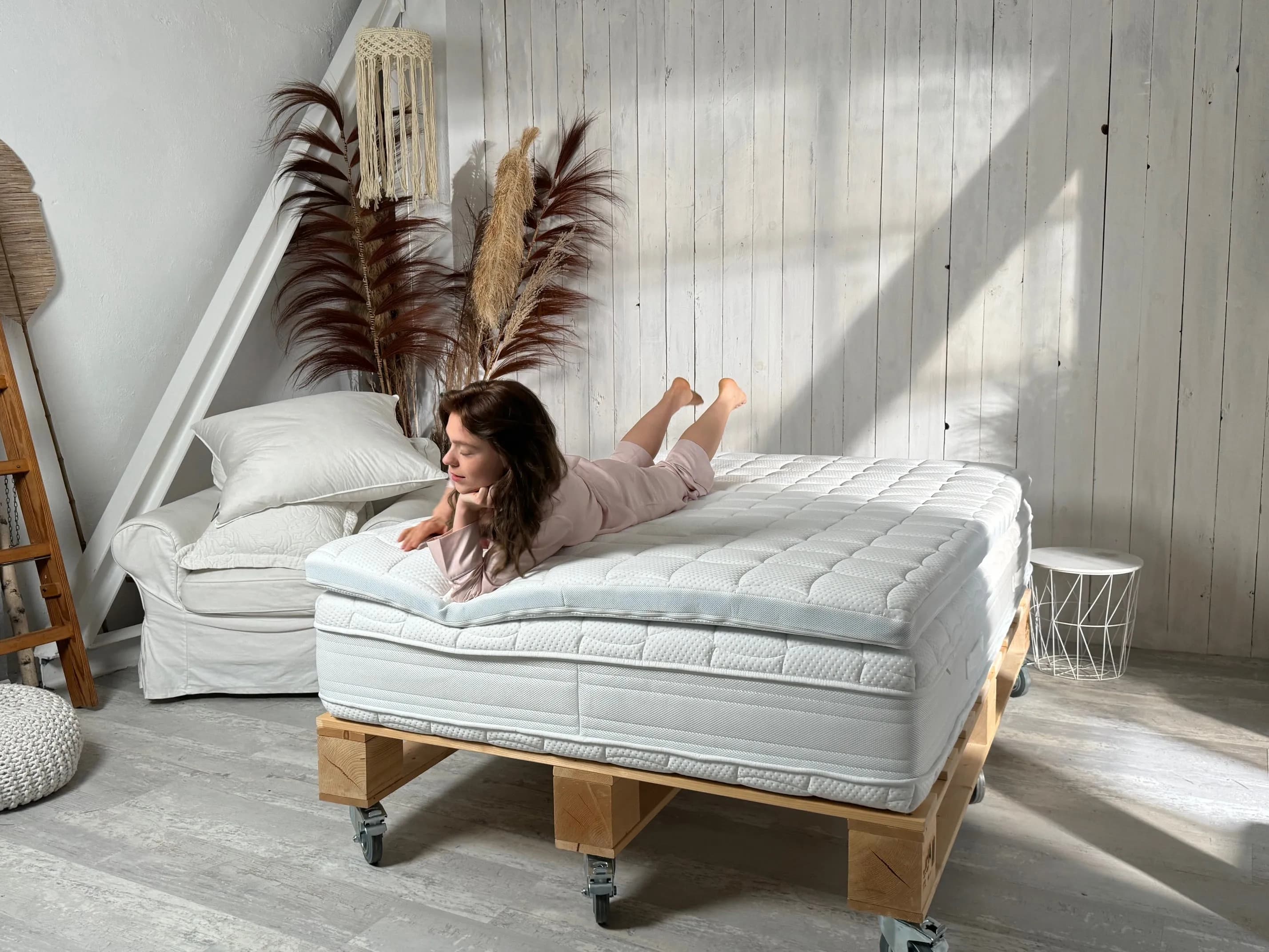 Matratzentopper Deluxe 100*200*10 cm