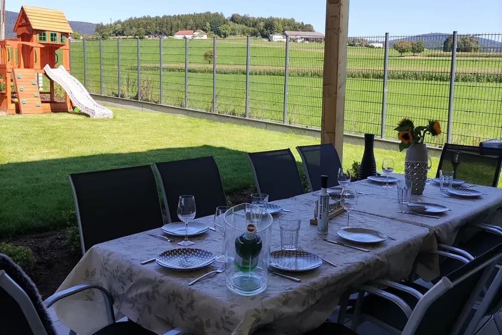 Ferienhaus mit eingezäuntem Garten in Oberösterreich