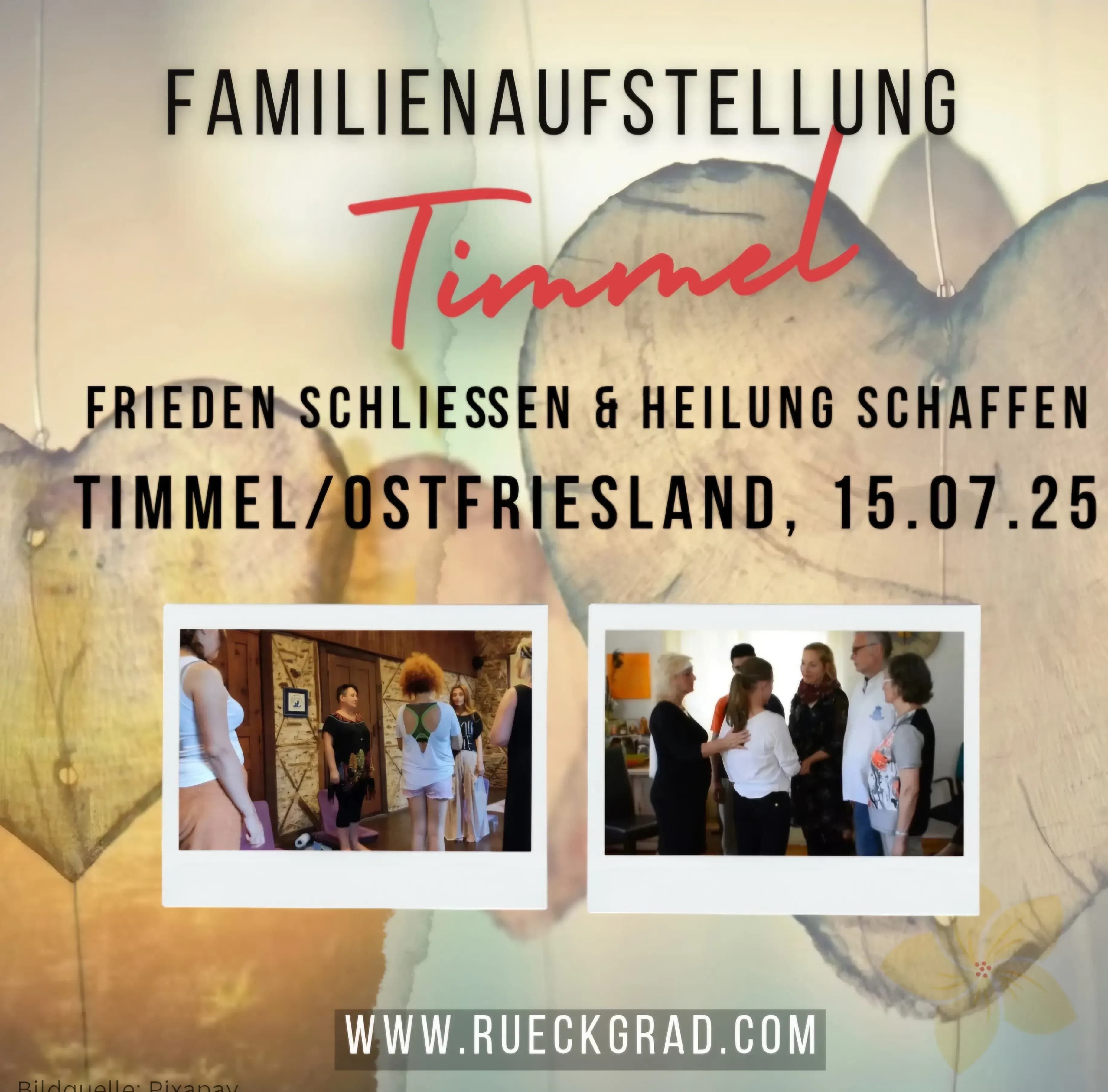 Familienaufstellung - Frieden schließen & Heilung schafffen