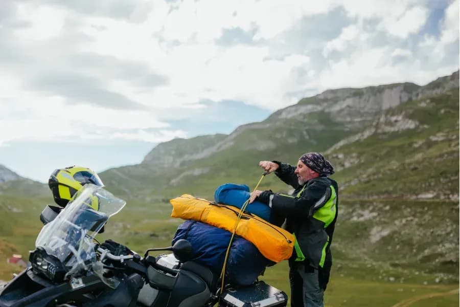 Campingplatz nahe Wien für Motorrad