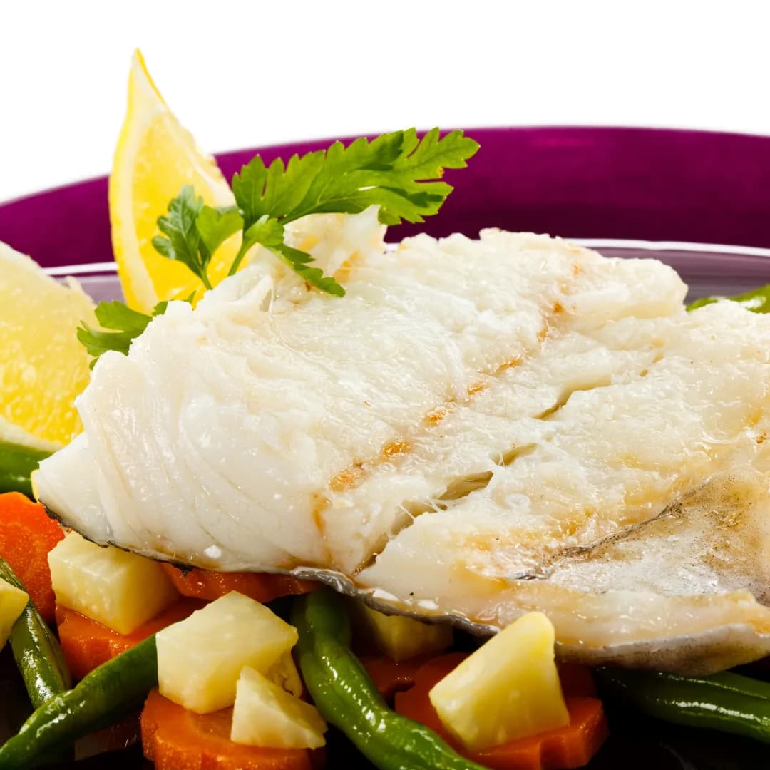 Bacalhau - getrocknete und gesalzene Kabeljau Lenden