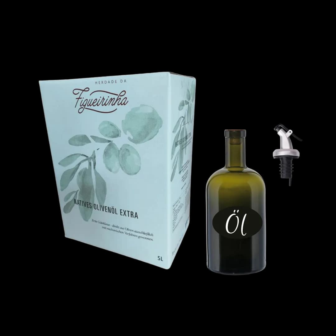 Figueirinha - Natives Olivenöl extra 5L BIB + Nachfüllflasche