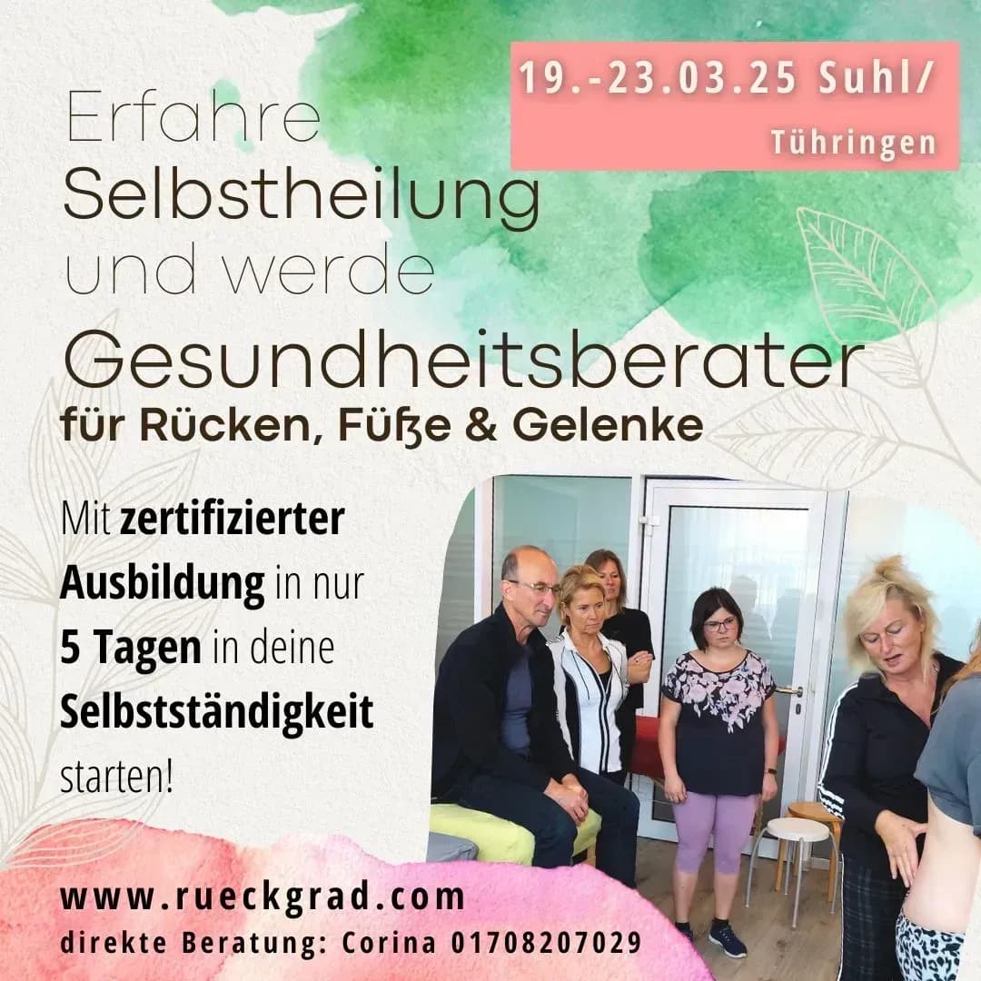 Gesundheitspraktiker Suhl - Erfurt - Ilmenau