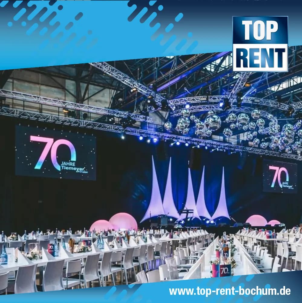 Professionelle Eventausstattung mieten in Köln