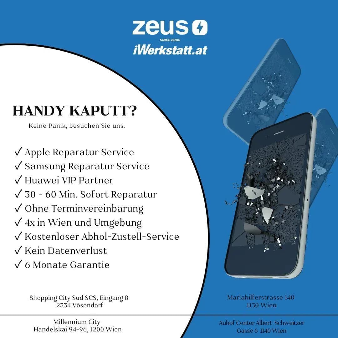 Samsung Smartphone Reparatur in Wien