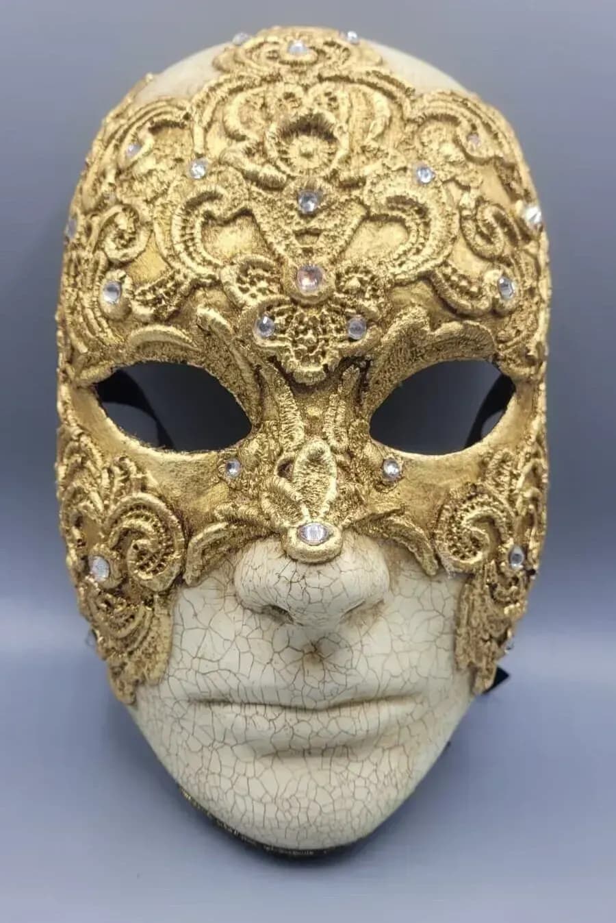 Venezianische Maske aus dem Film Eyes wide shut mit Tom Cruise und Nicole Kidman (Handmade) Filmrequisite Maske