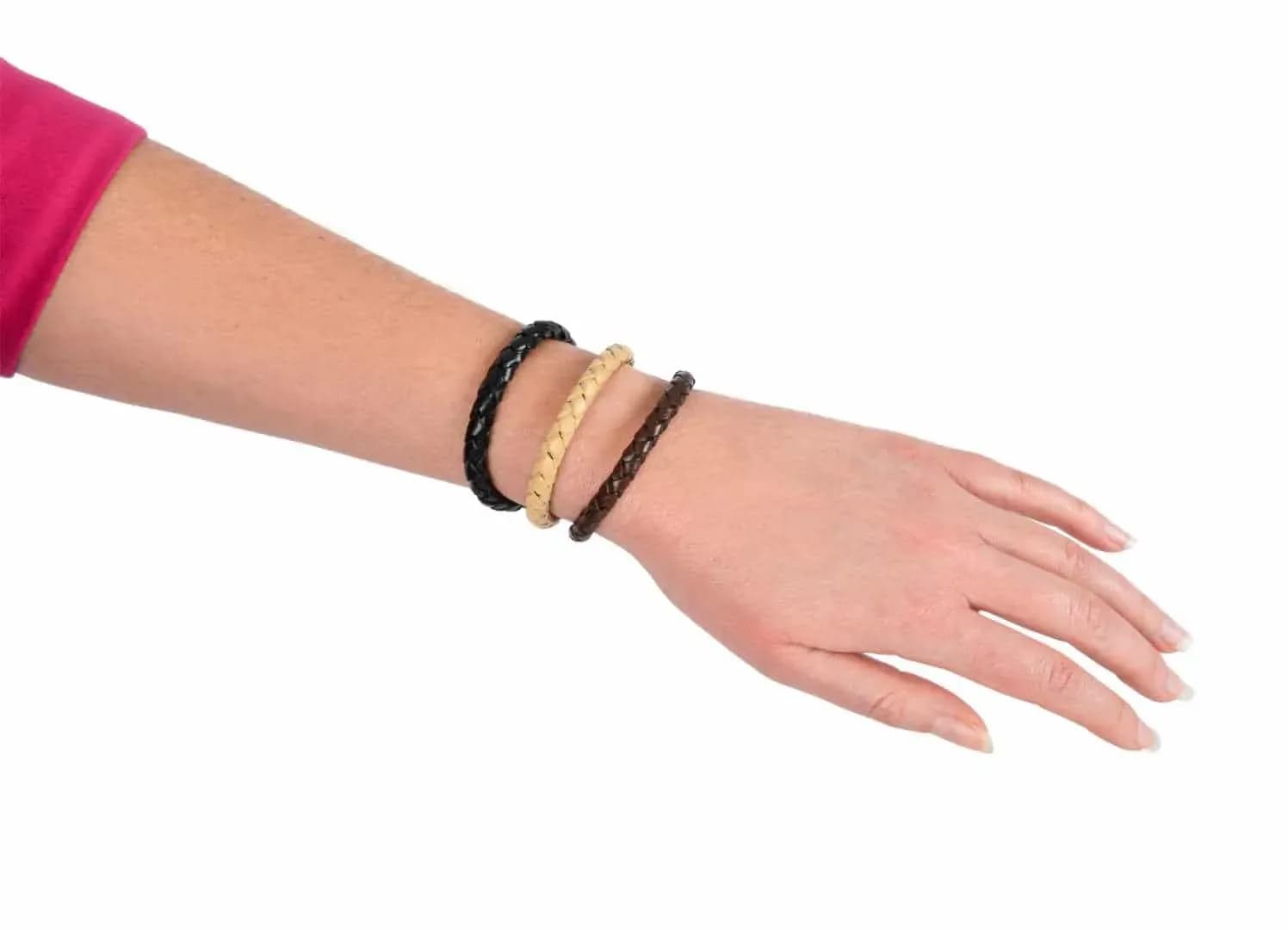 Power ON Armband weave