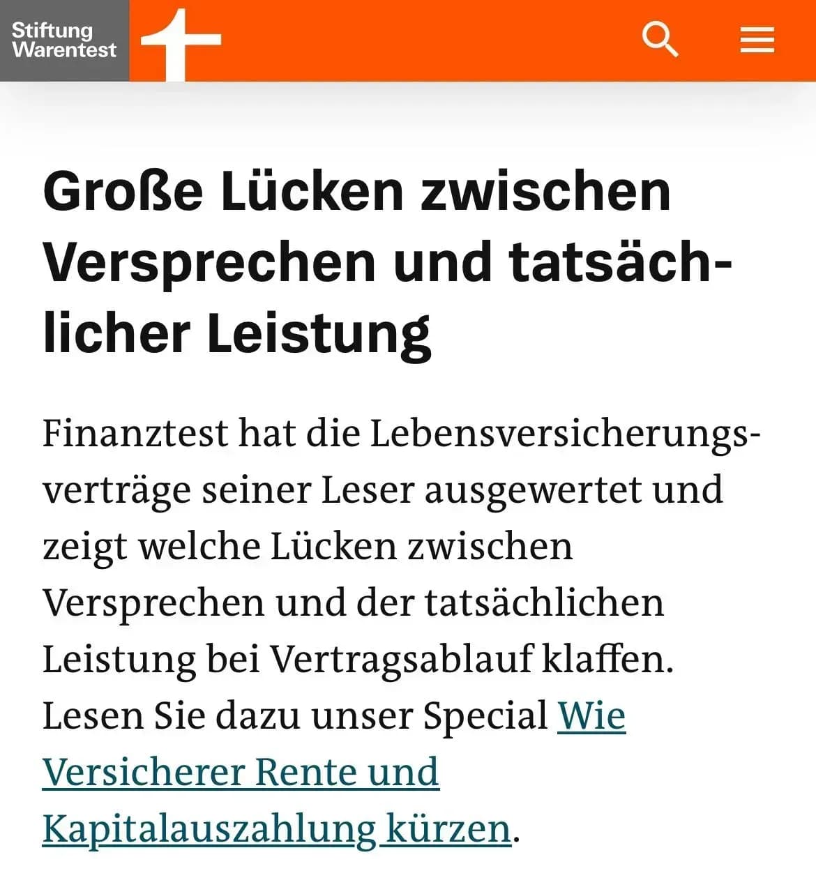 Berlin Rückerstattung Lebensversicherung