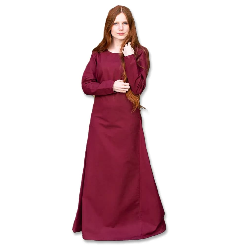 Unterkleid Freya, bordeaux rot