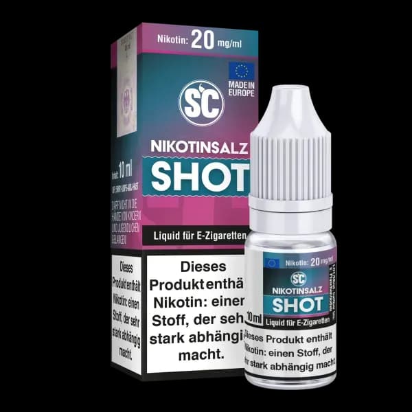 SC - Nikotinsalz Shot 20 mg/ml (Packung: 1er Packung / Stärke: 20 mg/ml) (695,00 EUR / liter)
