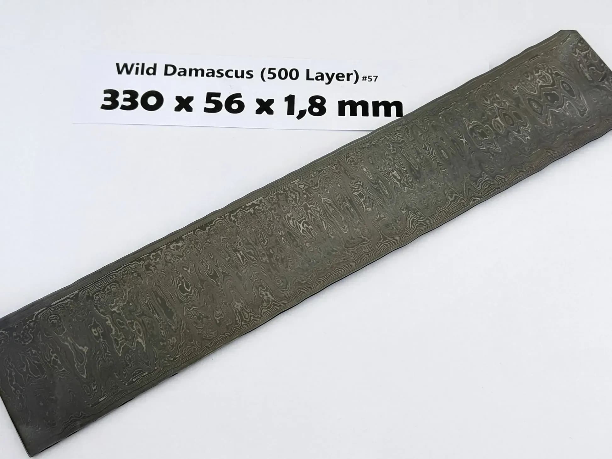 Paschinger Messer Wilder Damast (500 Lagen) - 1,8 mm