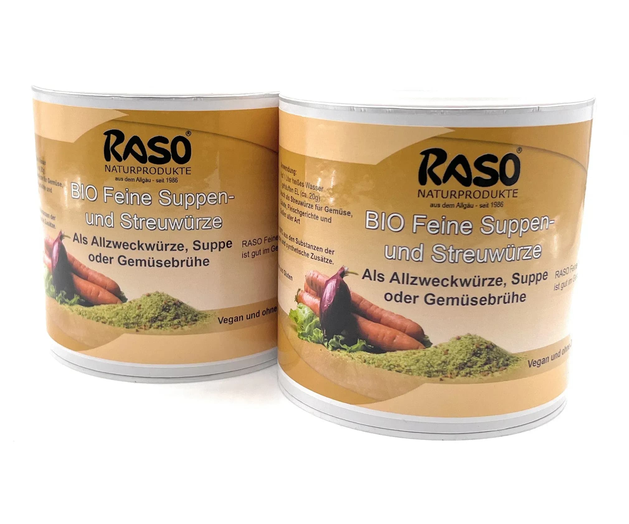 RASO BIO Feine Suppen- und Streuwürze - Vorteilspack