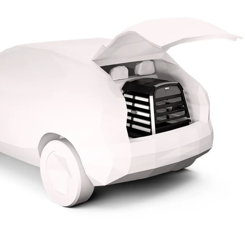 Hundebox Allax für Ladekante – Sicherer Transport deines Hundes mit optimalem Schutz für dein Fahrzeug!