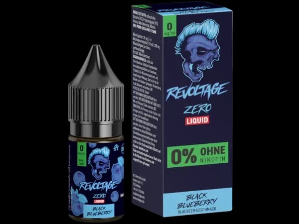 Revoltage - Tobacco Gold - Hybrid Nikotinsalz Liquid - Black Blueberry (Packung: 1er Packung / Stärke: 0 mg/ml / Geschmack: Black Blueberry)...