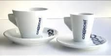 Caffeecel PURO - 6er - Set Lungo Tassen & Untertassen