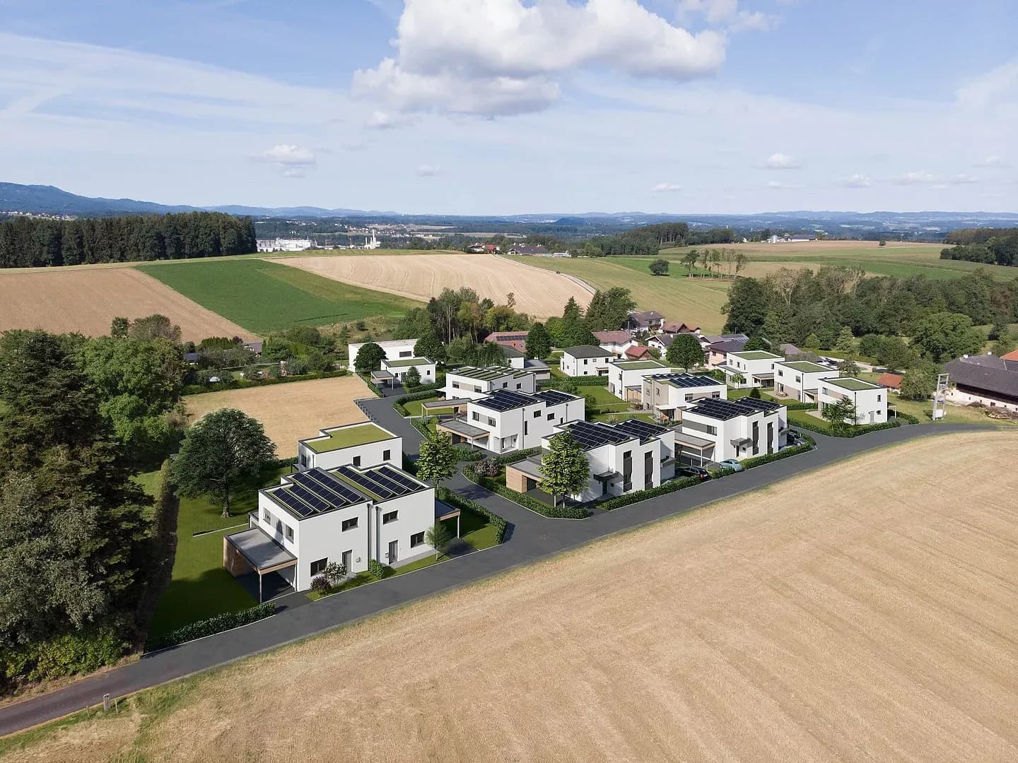 Hausplanung im ​Energypark Haitzing in Laakirchen - Zukunftsweisende, energieautarke Häuser kaufen
