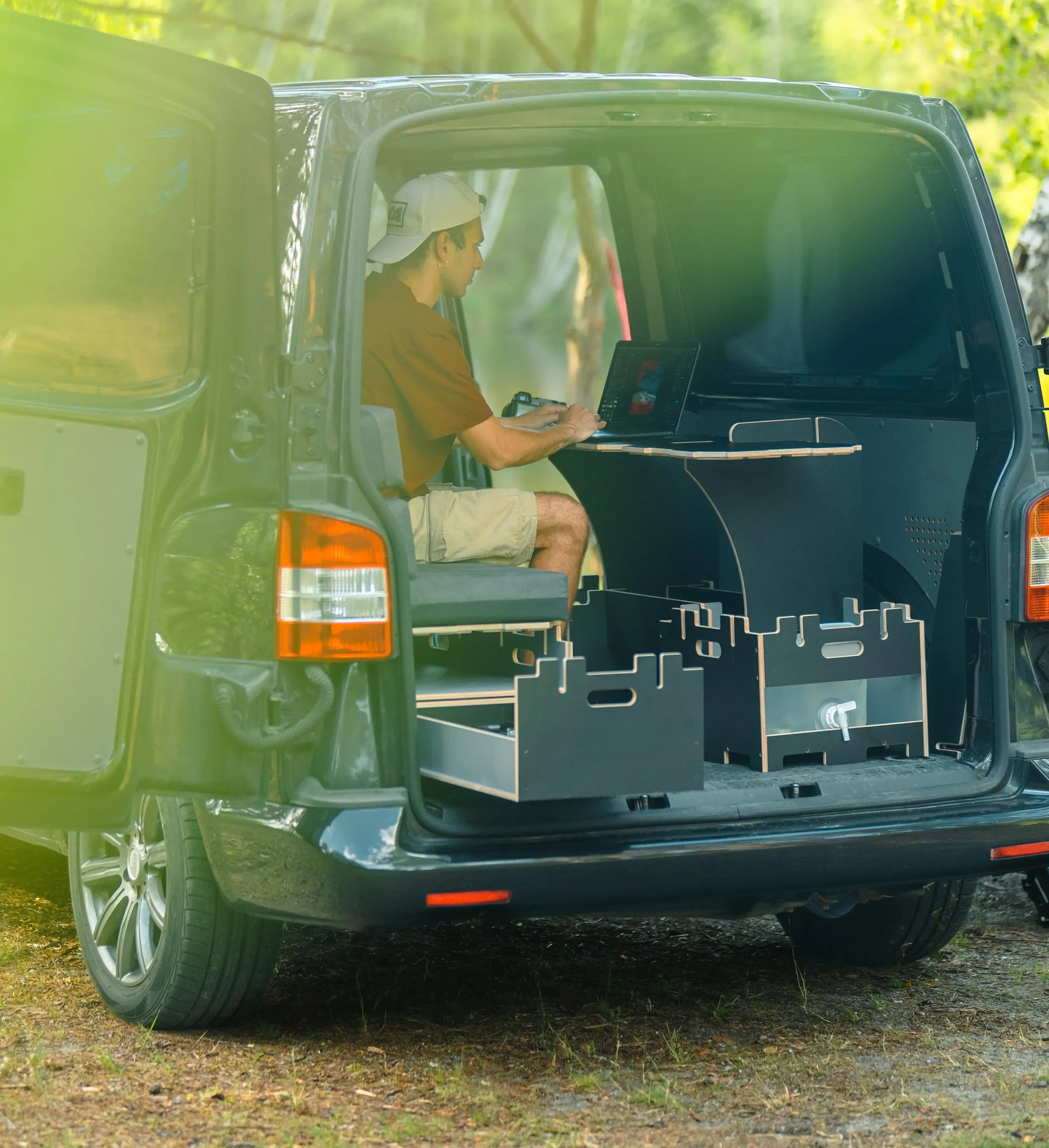 Individuelle Campingboxen für Vans