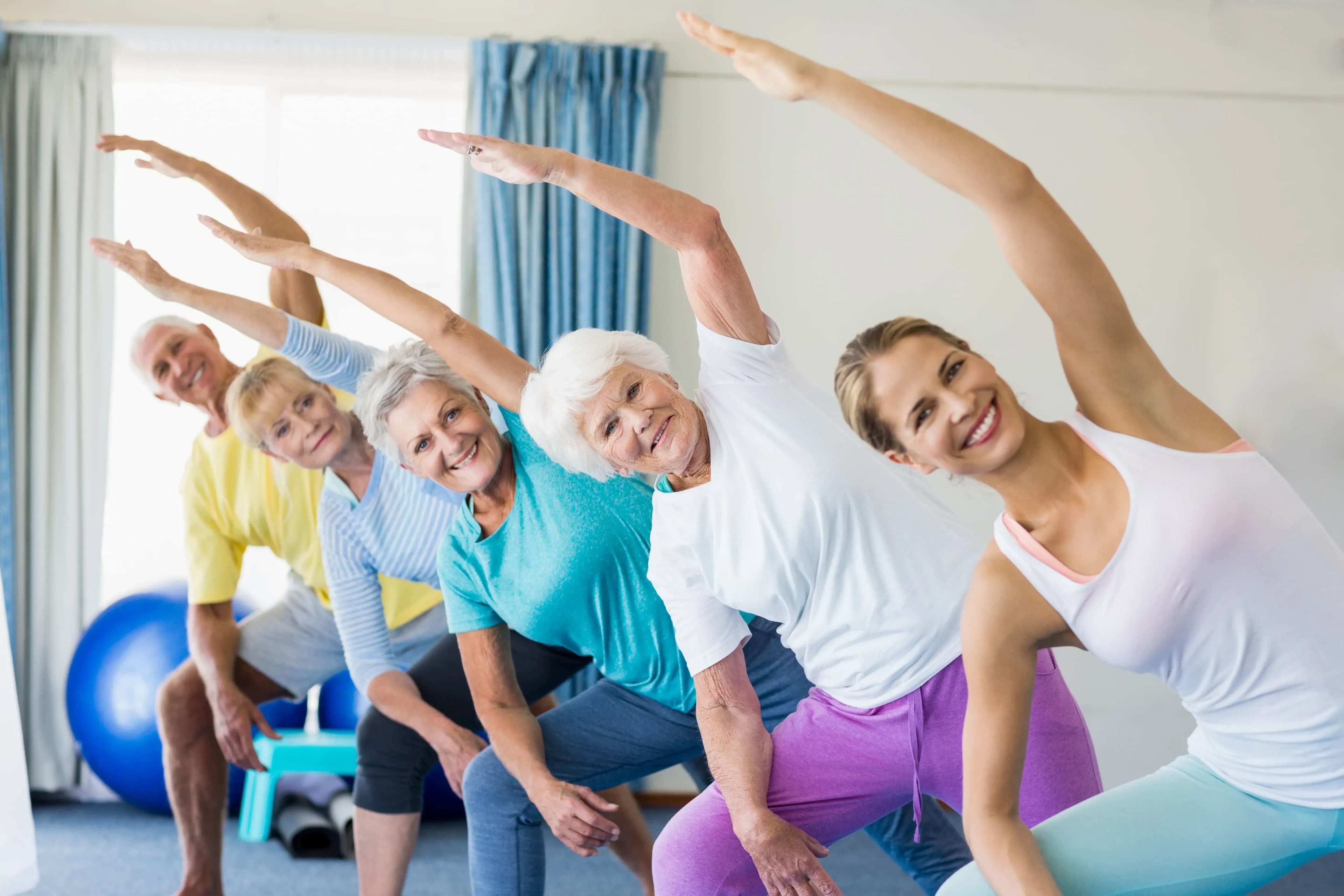 Rehasport mit älteren Personen
