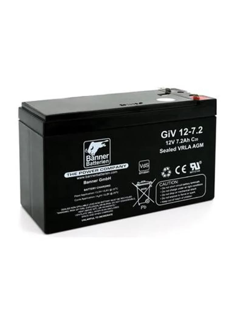 Art. F3.05.06.2A38-68   Batterie 12V / 7.2 Ah