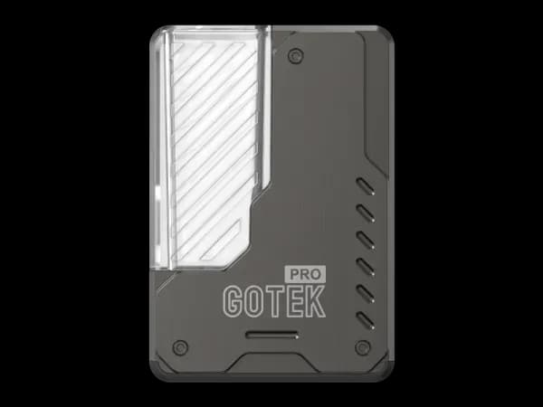 Aspire - GoTek Pro Akku 1500 mAh (Packung: 1er Packung / Farbe: gunmetal / Model: Pro)