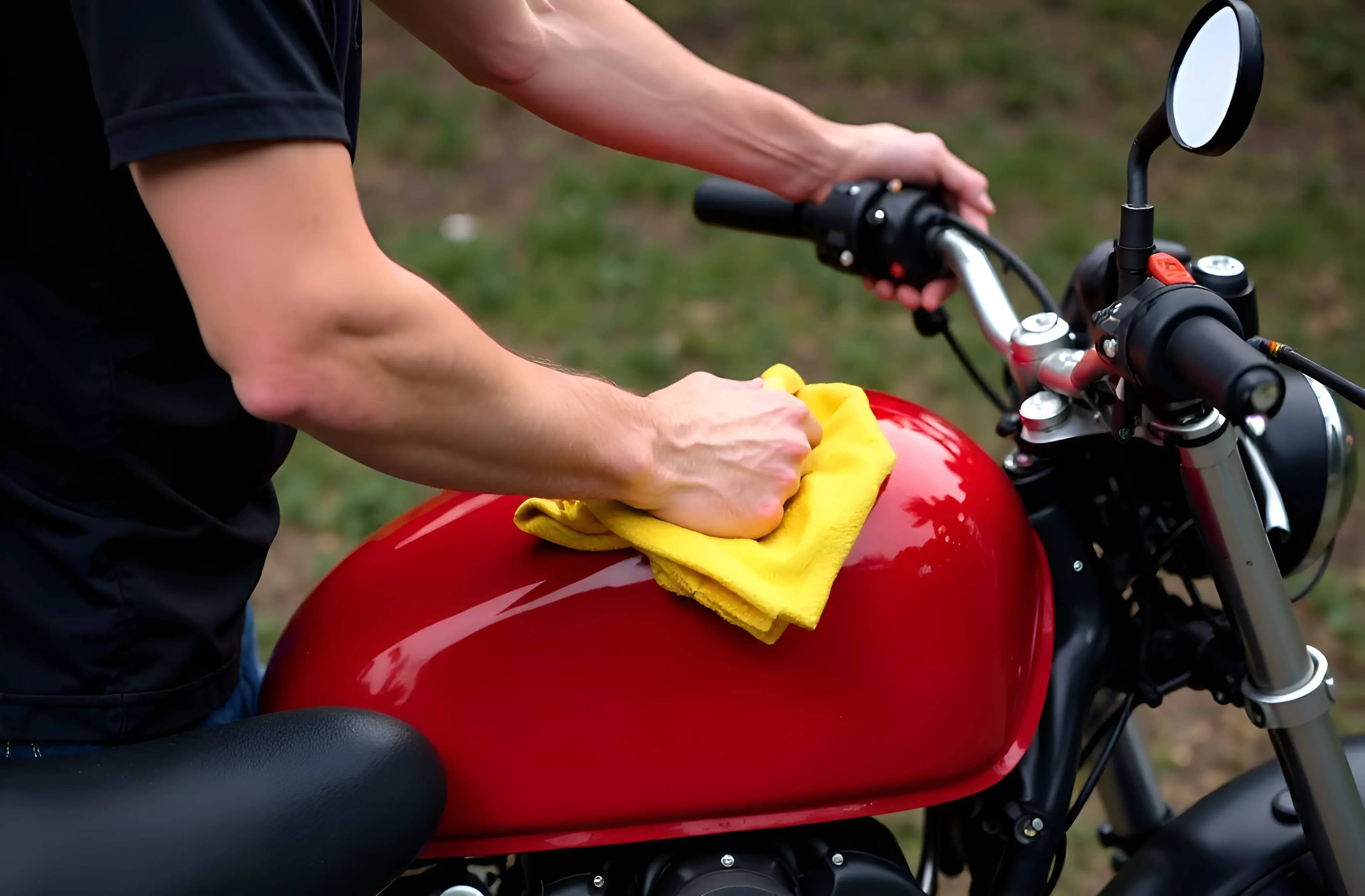 Waterless Motorcycle Wash – Fast, & Eco-Friendly Cleaning