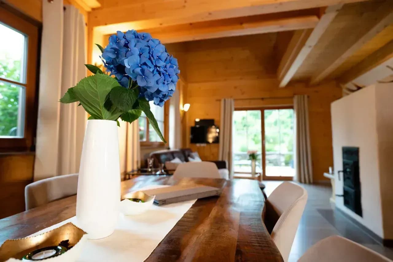Chalets mit Kaminofen im Bayerischen Wald