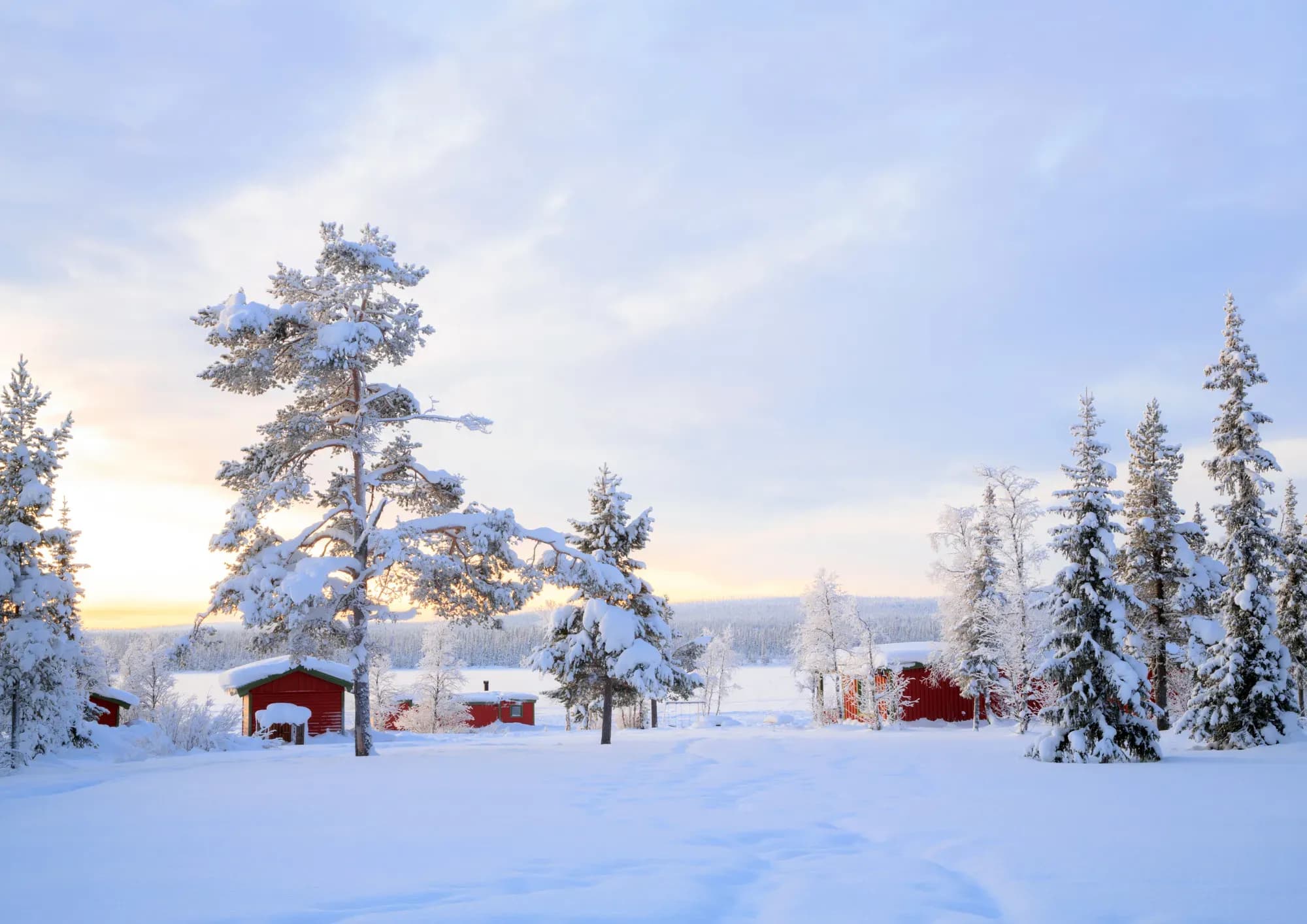 Winterferien in Lappland