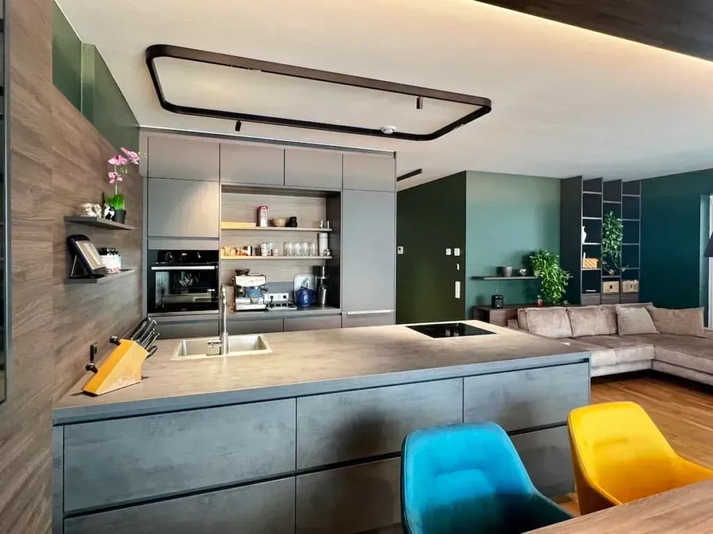 Innenarchitektur für kleine Wohnungen mit smarten Lösungen in Wien