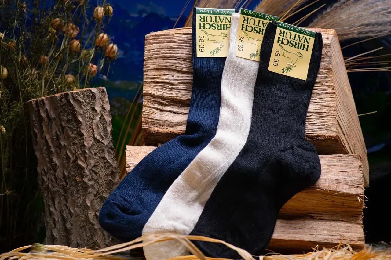 Venensocken aus Bio-Baumwolle