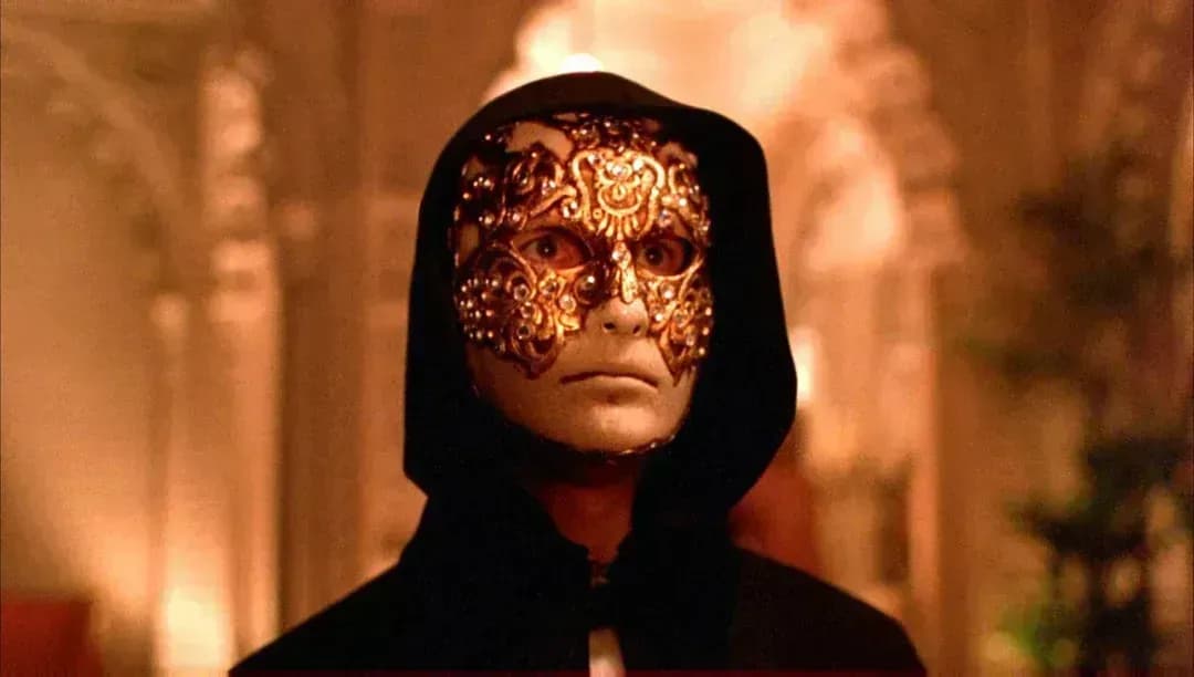 Venezianische Maske aus dem Film Eyes wide shut mit Tom Cruise und Nicole Kidman (Handmade) Filmrequisite Maske