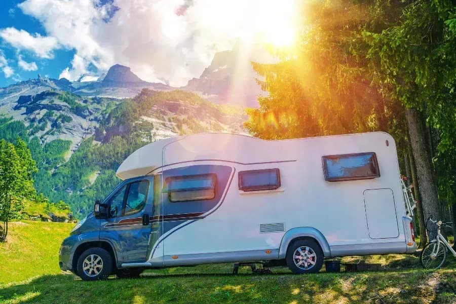 Reisemobil-Camping