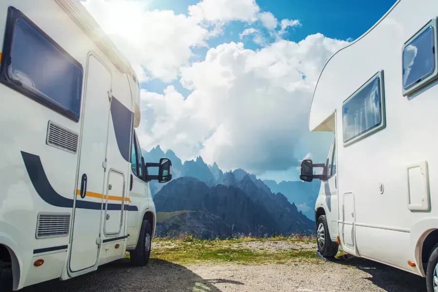 Reisemobil-Reisende